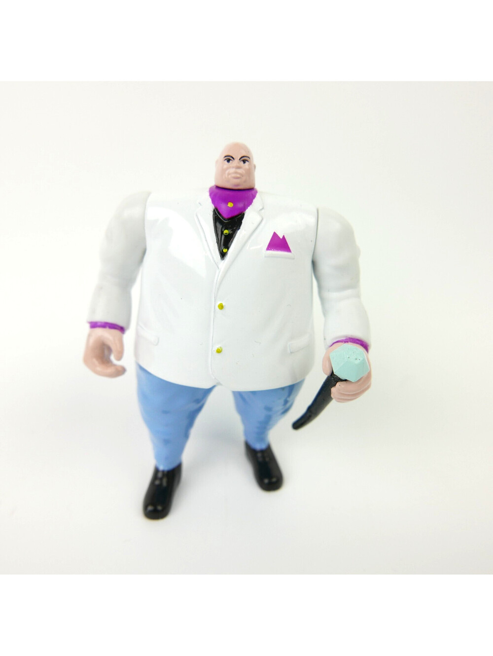 Vintage Kingpin Die-cast Metal Action Figure Marvel Spider-Man 1990s ToyBiz
